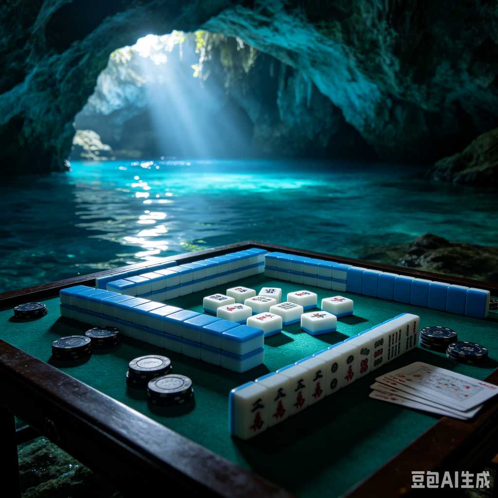 artistic mahjong tiles set