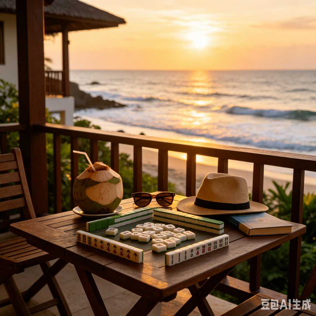 small mahjong mat portable