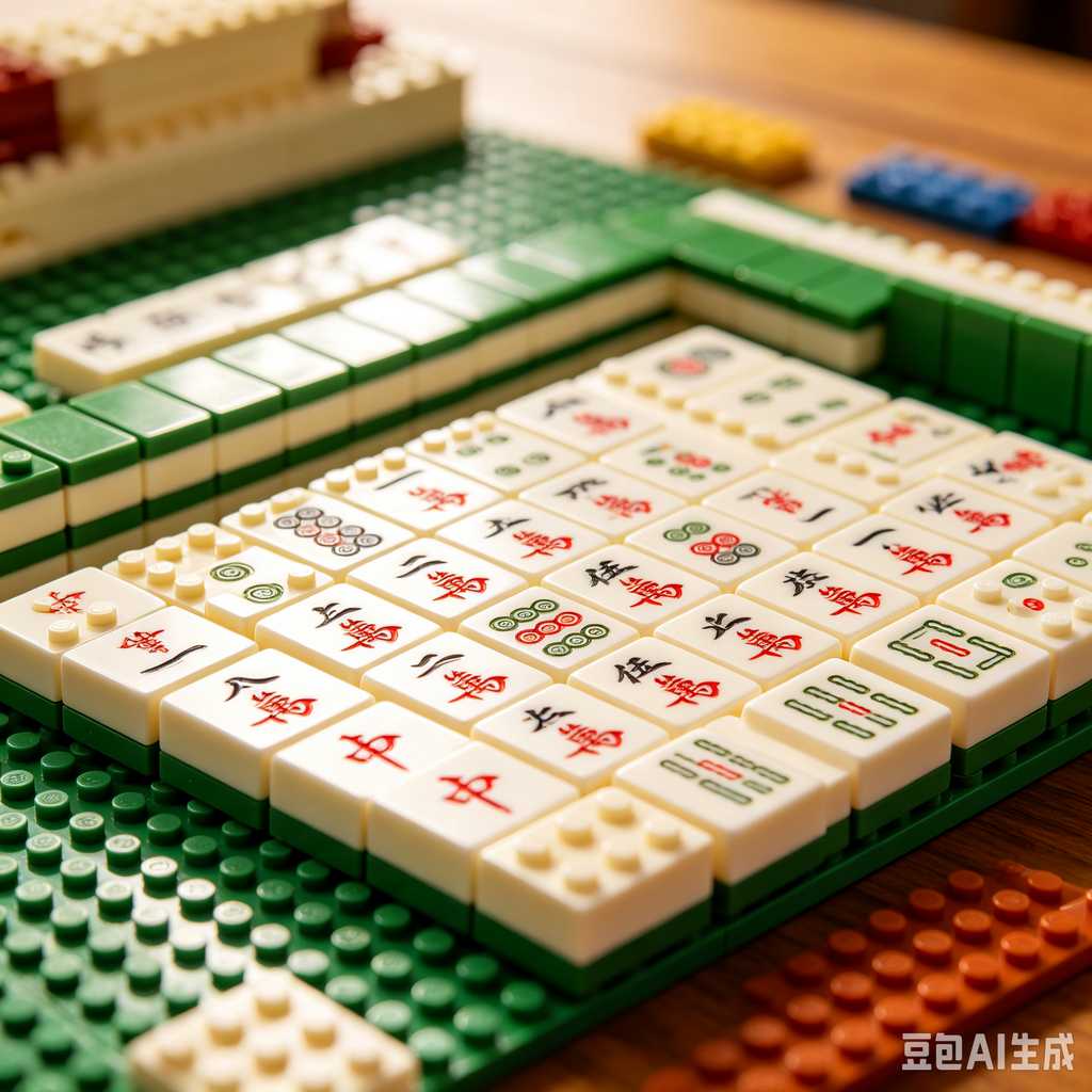 gloss finish mahjong tiles