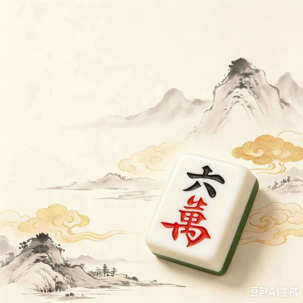 permanent print mahjong set