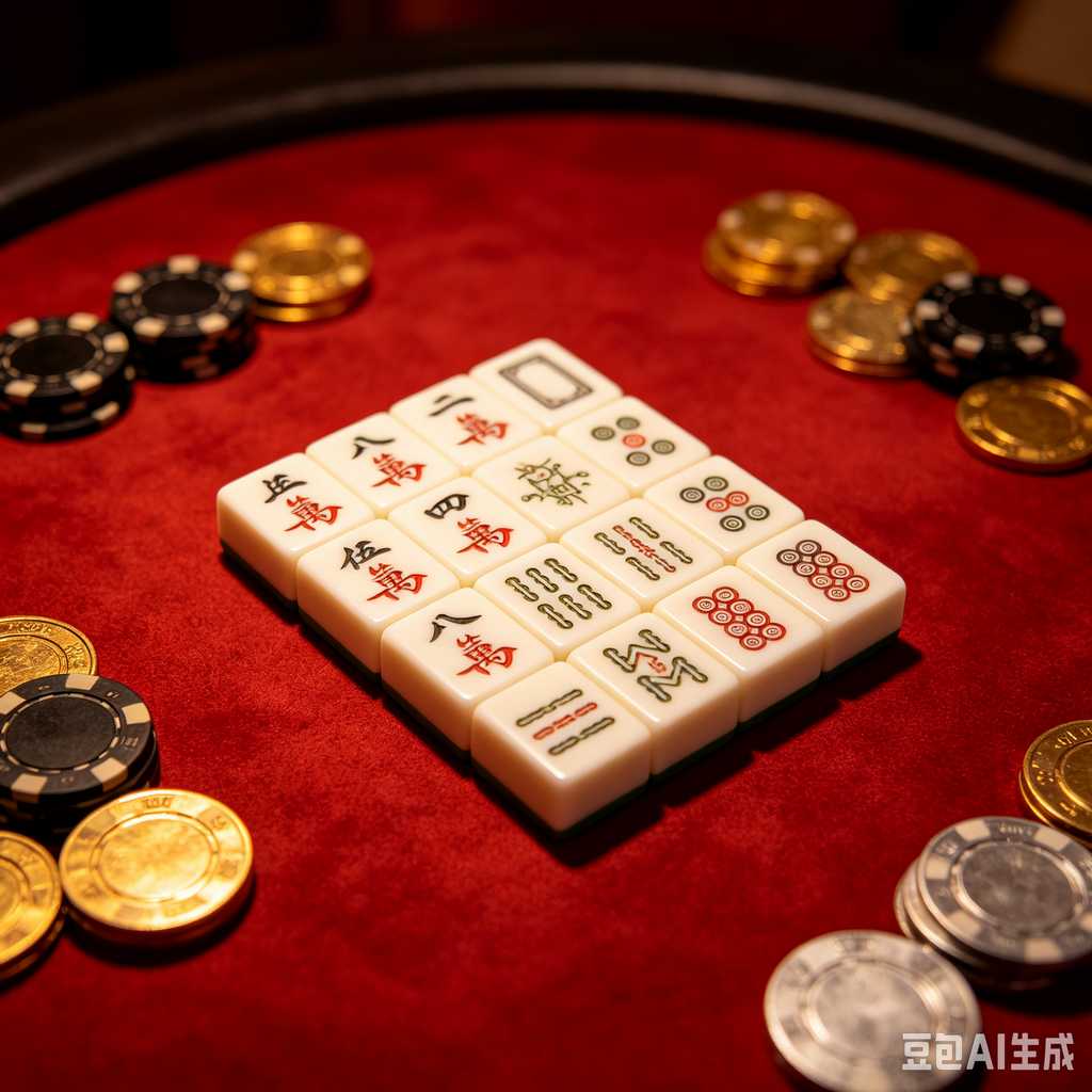 displayable mahjong set