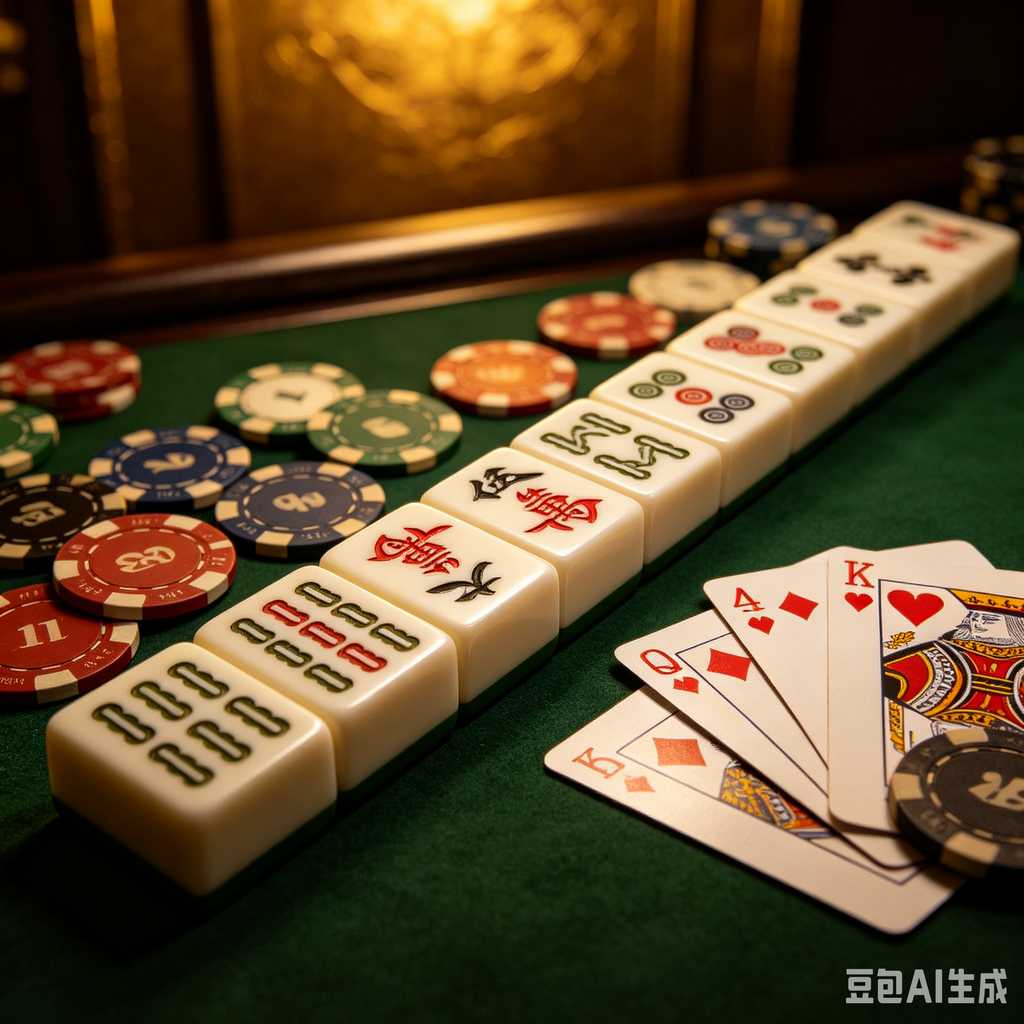 indoor leisure game mahjong set