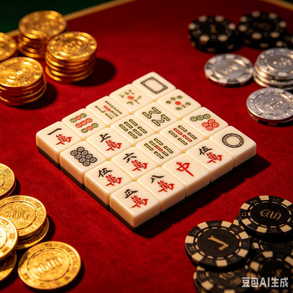 retro gift mahjong tiles