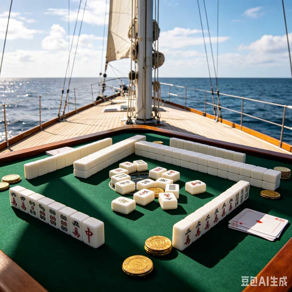 mini travel mahjong set lightweight