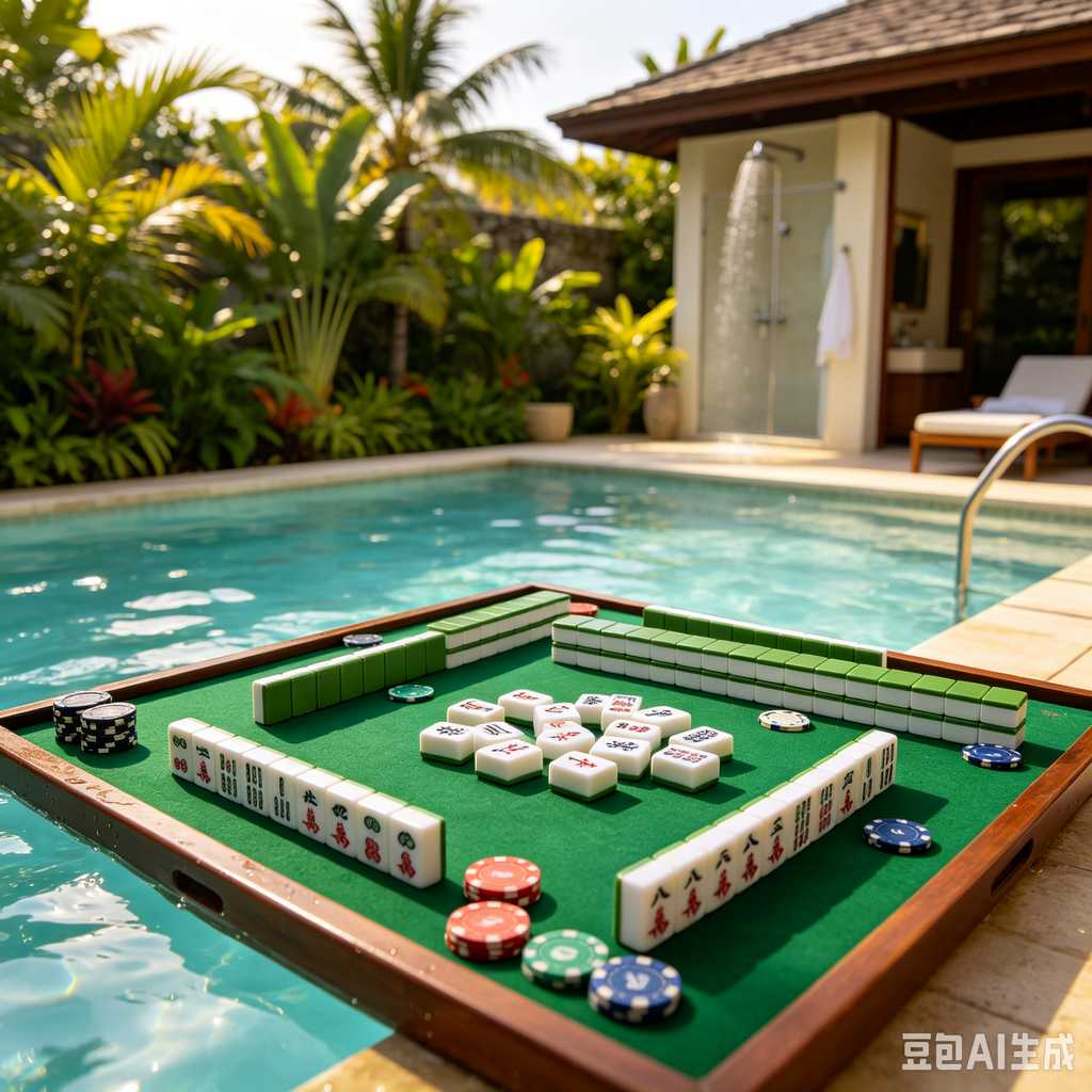 asian classic board game mahjong